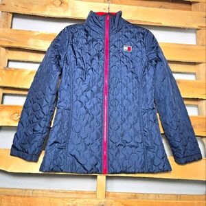 Tommy Hilfiger 3 in 1 all-weather system jacket Size:S Color:Blue/Red
